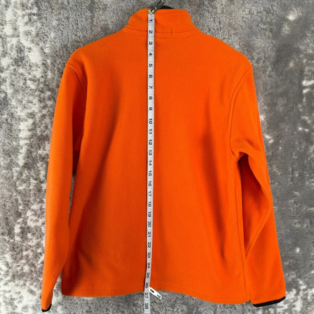 Polo Ralph Lauren Size L(16/18) Full Zip Fleece RLPC Crest Jacket Orange LS Boys